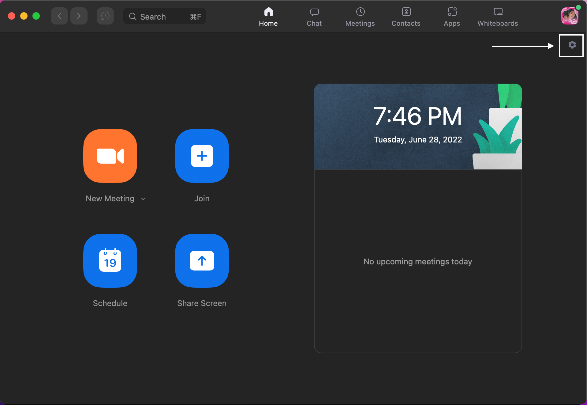 design zoom background